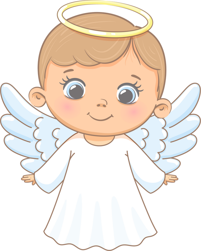 Cute little angel boy -1