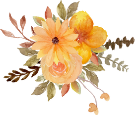 Orange Flower Arrangement